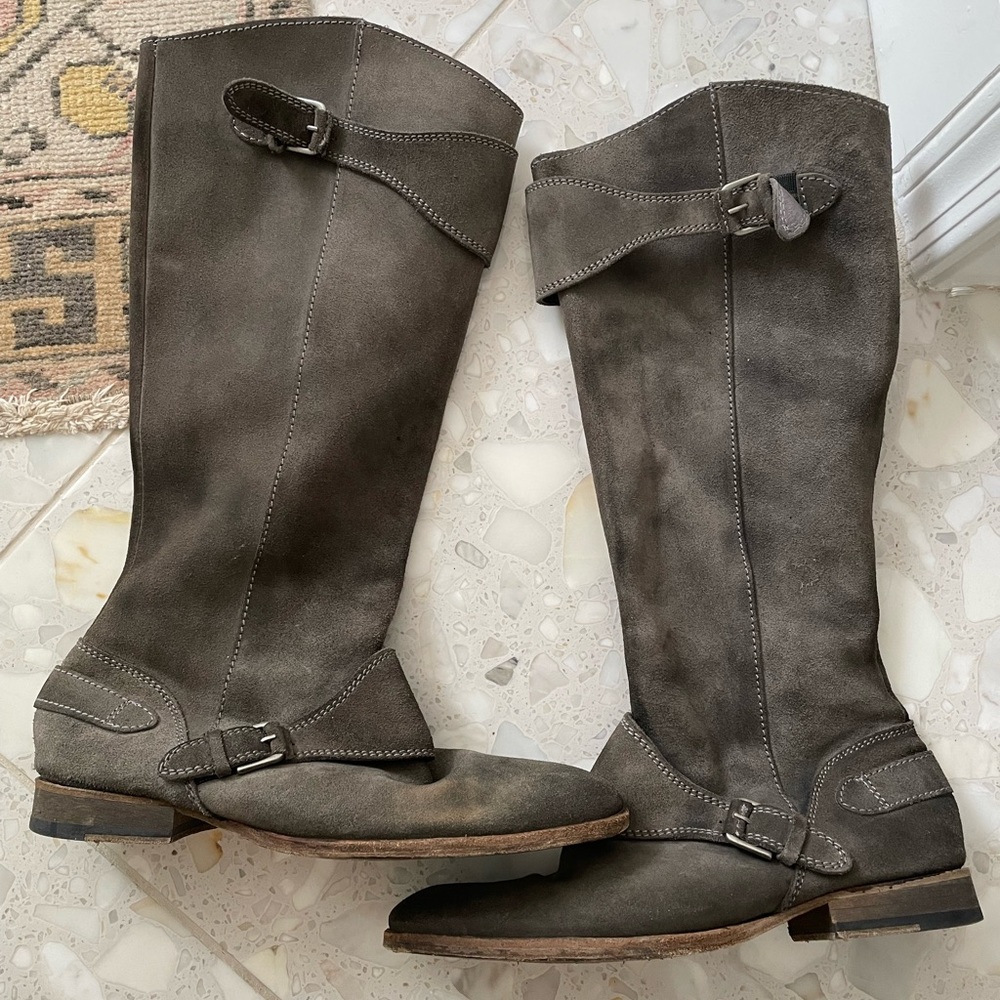 All Saints Spitalfields Leather Boots 39
